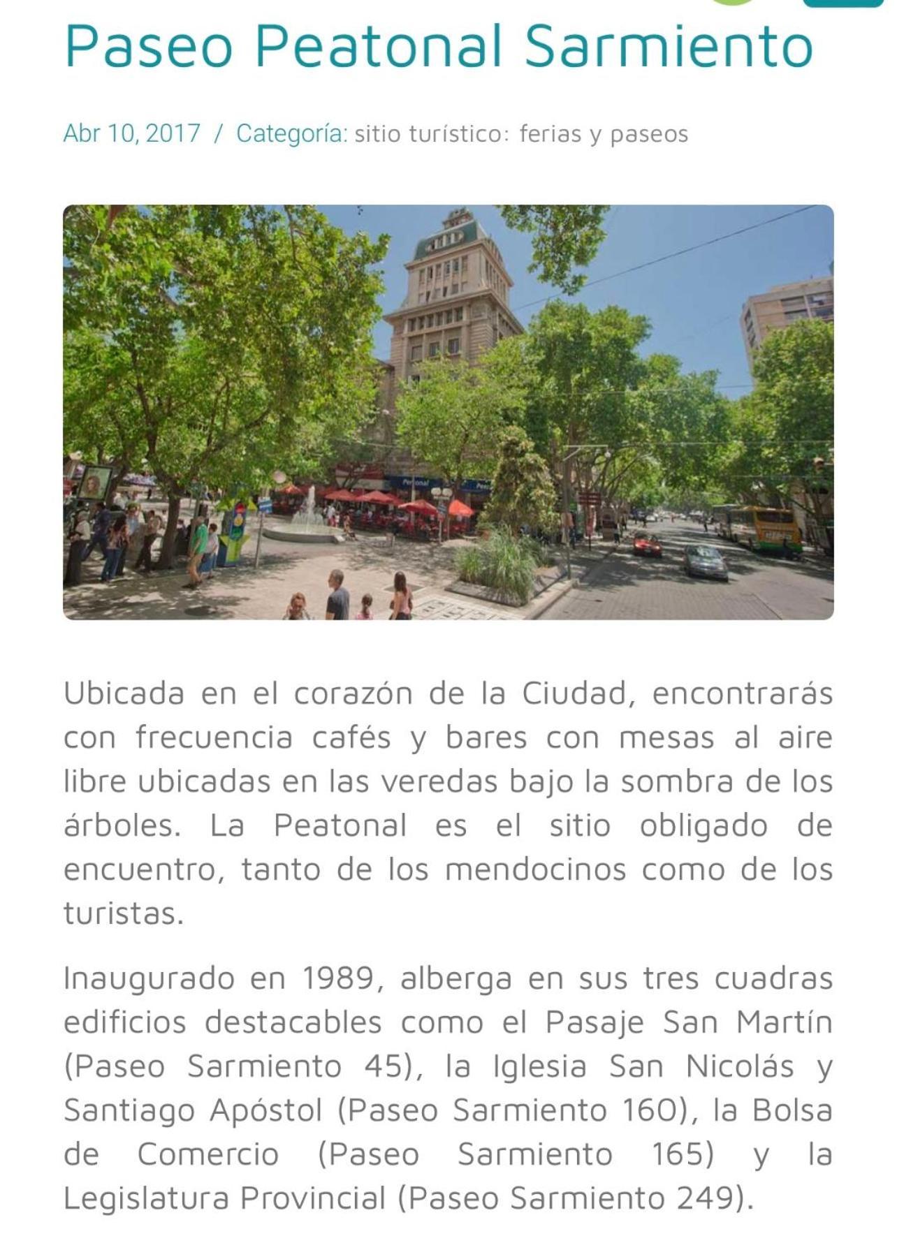 Mendoza Suites 3 -Parking Disponible- 외부 사진
